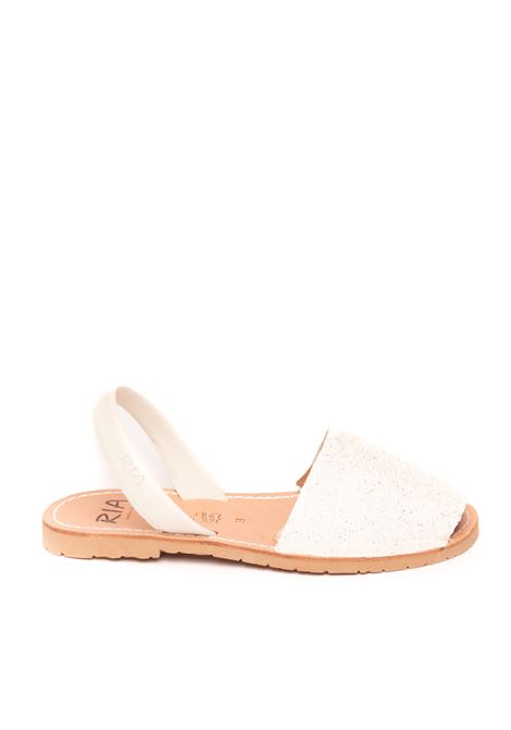 White strass flat sandal RIA MENORCA | R27874STRASS-BLANCO